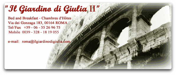 bed and breakfast il giardino di giulia II roma